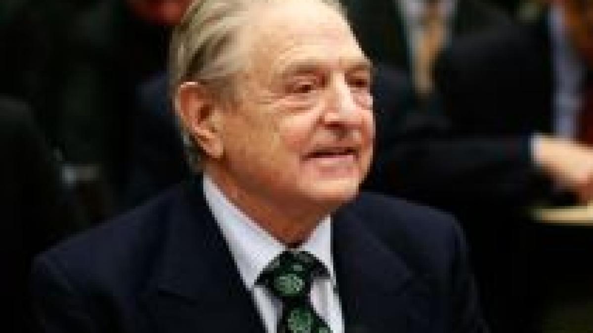 George Soros: Sistemul financiar este practic dezintegrat