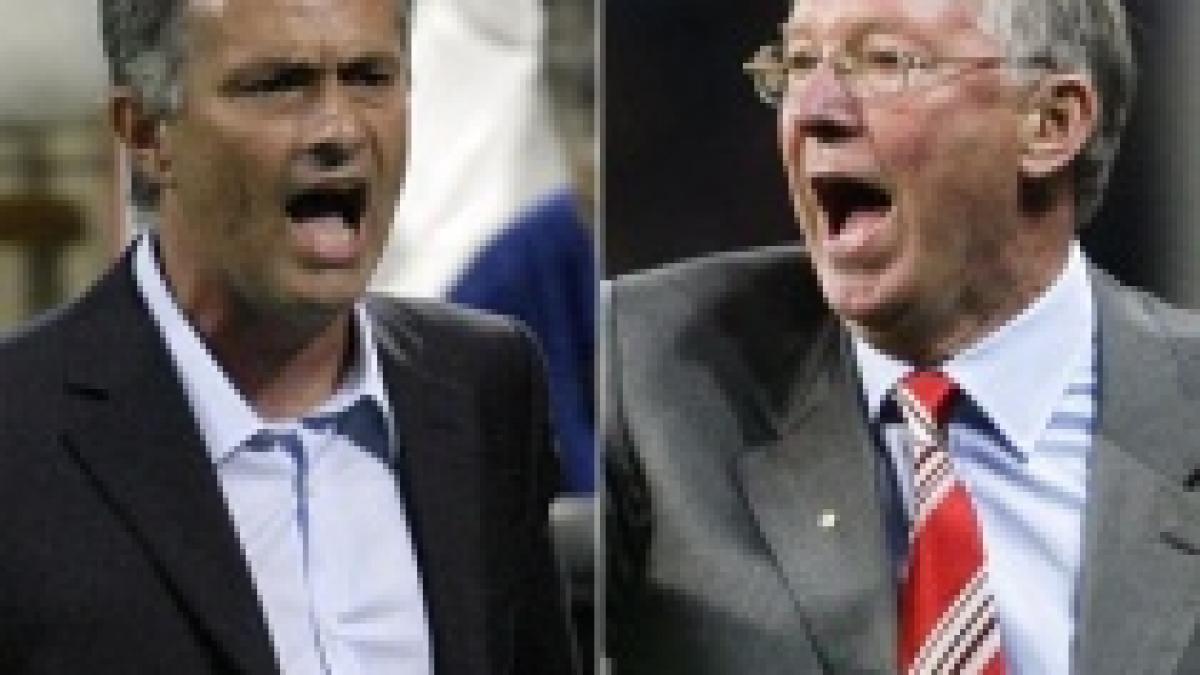 Liga Campionilor revine cu duelul clasic dintre Sir Alex Ferguson şi Mourinho