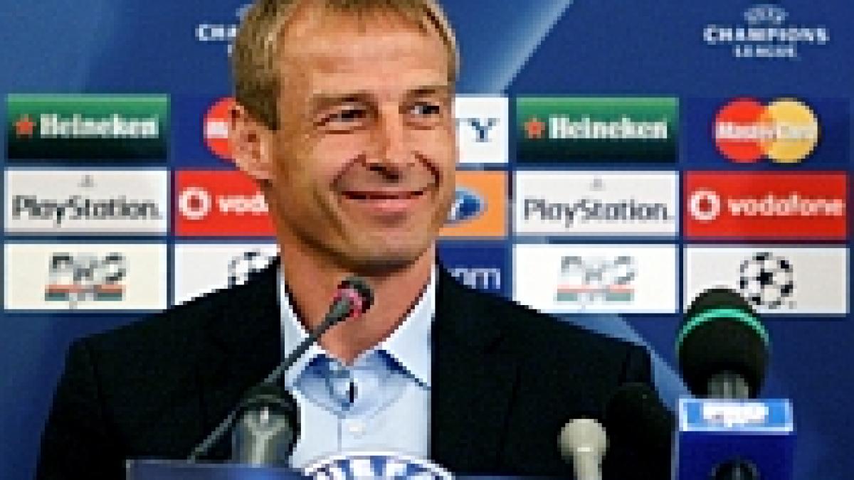 Lui Klinsmann îi place la 5-0: "Nu mai putem scăpa din mână calificarea cu Sporting"