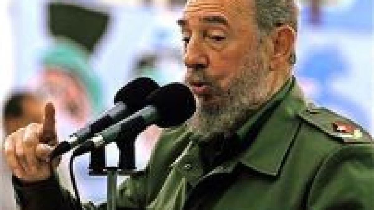 Fidel Castro s-a plimbat pe jos prin Havana, susţine Hugo Chavez
