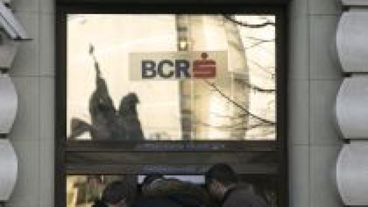 Profit record al BCR de 541 de milioane de euro, dublu faţă de 2007