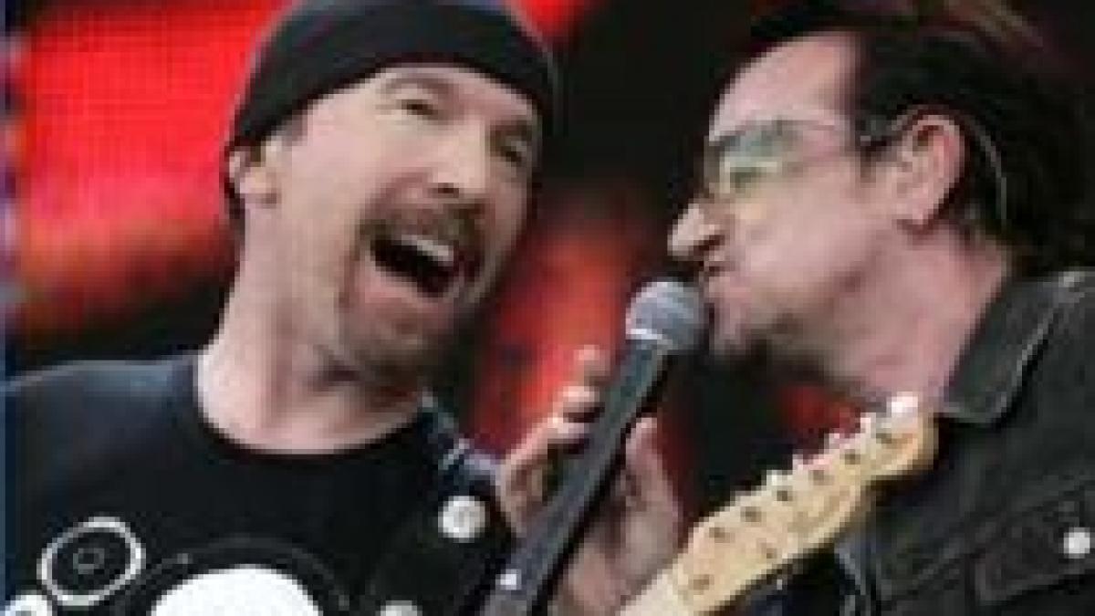 Concert surpriză U2, pe clădirea BBC din Londra