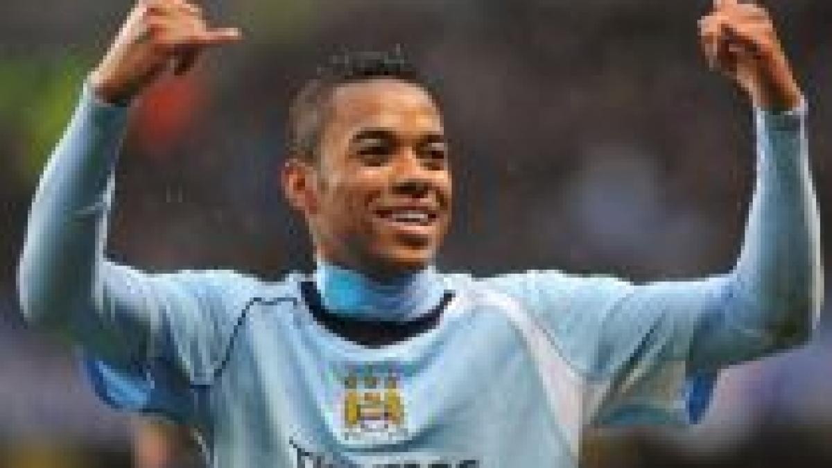 Presa engleză: Robinho ar putea pleca de la Manchester City în vară 

