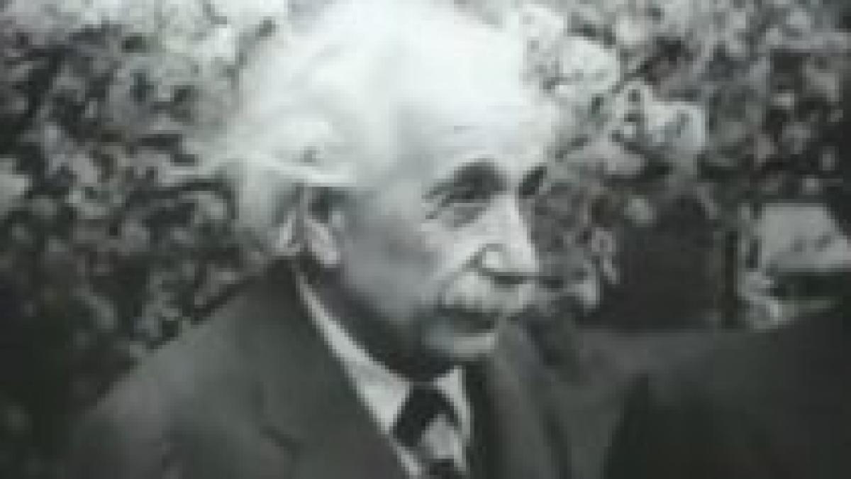 Diploma de doctorat a lui Albert Einstein, scoasă la licitaţie, în Elveţia