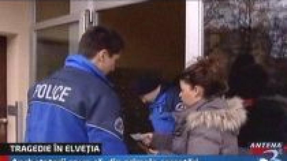 Elvetia. Patru români găsiţi împuşcaţi în apartamentul lor