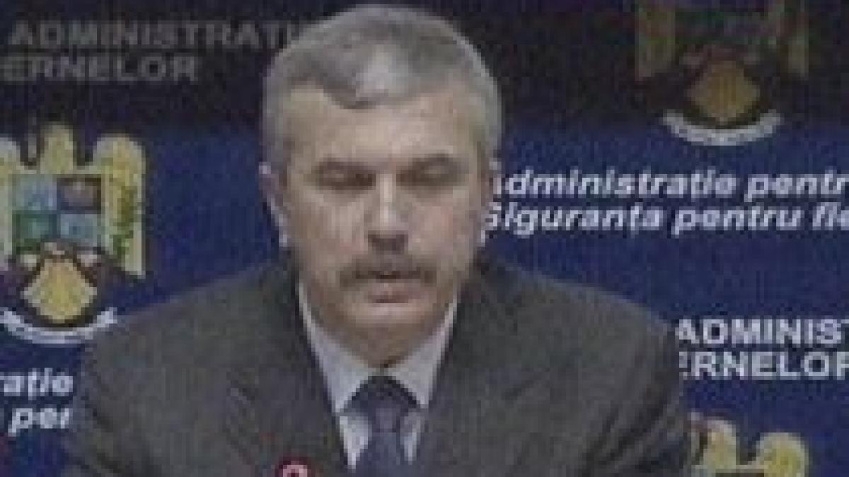 Acţiunea Strada 2009. Dan Nica: "Cine îşi face treaba rămâne în Ministerul de Interne, cine nu, pleacă!"