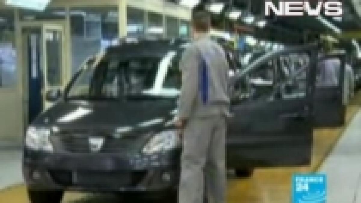 Dacia-Renault păcăleşte criza. Urmăriţi reportajul France 24 despre industria auto română (VIDEO)