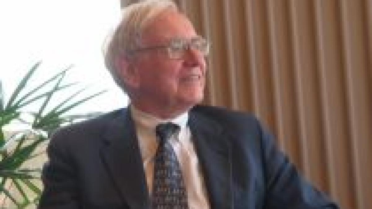 Warren Buffett: În septembrie, lumea a fost aproape de colaps