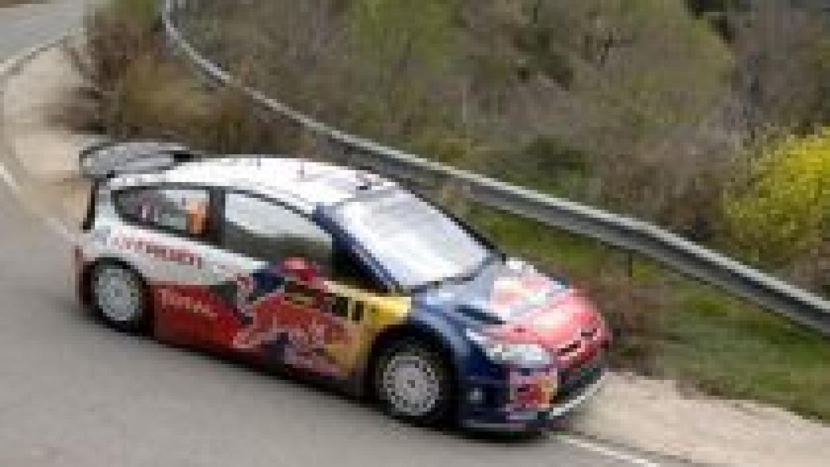 Loeb se îndreată spre victorie în Raliul Ciprului

