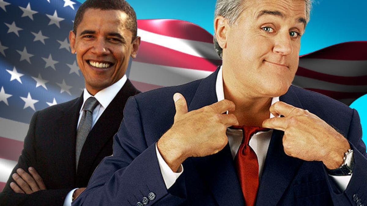 Antena 3 prezint&#227; în exclusivitate apariţia lui Barack Obama în show-ul lui Jay Leno!