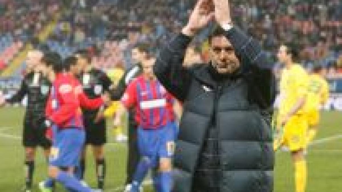 Lăcătuş e sigur pe echipa sa: "La final va fi un singur câştigător, Steaua"