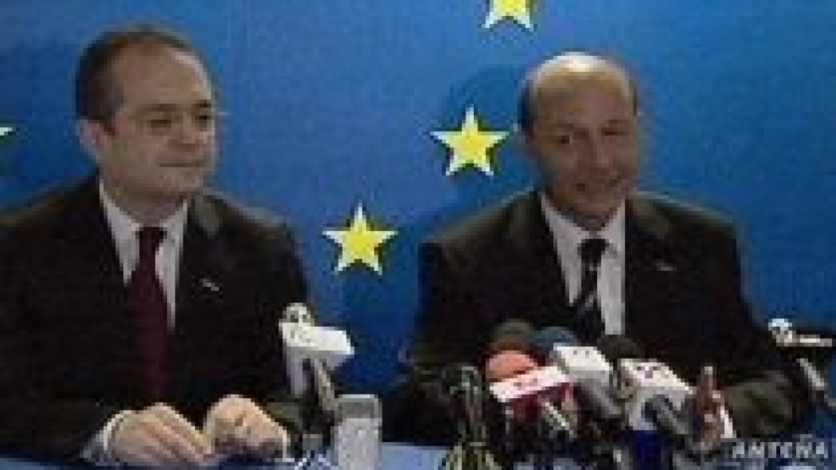 Traian Băsescu la Bruxelles: BEI garantează României un miliard de euro anual