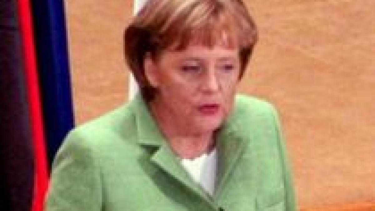 Merkel: Germania are nevoie de un deceniu pentru a-şi reconstrui sistemul economic