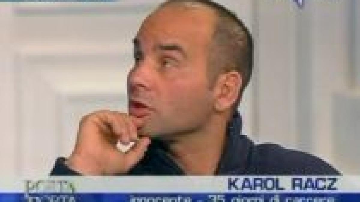 Karol Racz, românul acuzat de viol în Italia, erou de televiziune după ce probele ADN l-au absolvit de vină