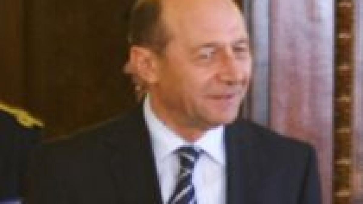 Traian Băsescu participă la şedinţa de bilanţ a SRI
