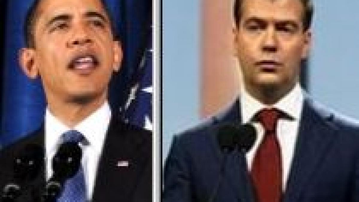 Medvedev şi Obama vor face o declaraţie comună privind armamentul strategic, la reuniunea G20