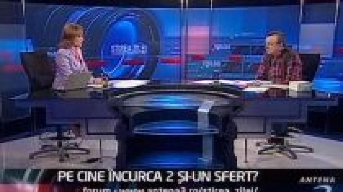 Ion Cristoiu: Victorios din scandalul "Doi şi-un sfert" este Traian Băsescu