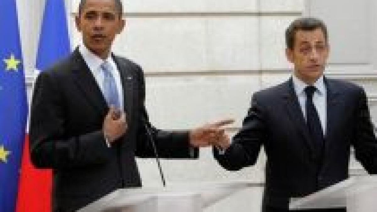 Obama şi Sarkozy se ceartă pe tema intrării Turciei în UE

