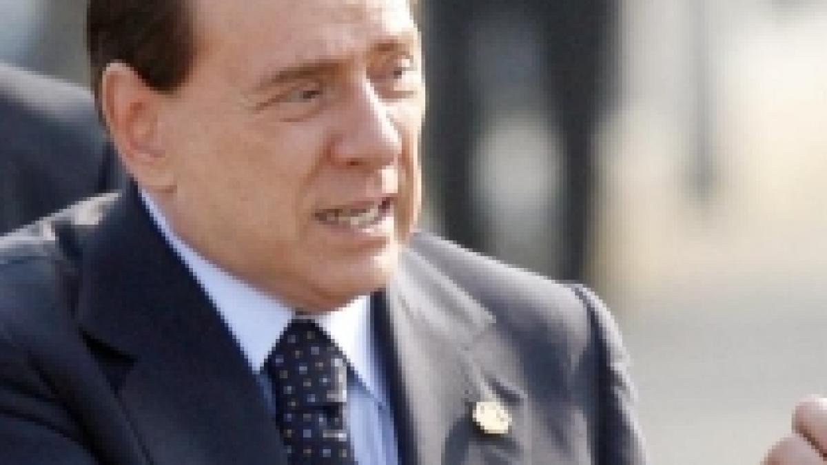 Silvio Berlusconi şi-a anulat vizita la Moscova, din cauza cutremurului din Italia
