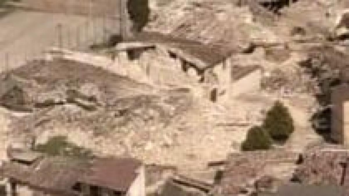 Un român care fura din casele părăsite în urma seismului din Italia a fost arestat