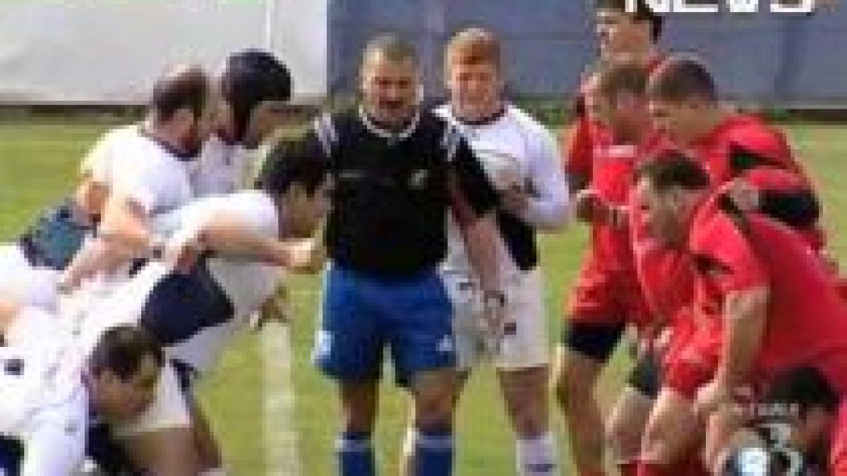 Suspendări de doar 10 etape pentru rugbiştii bătăuşi de la Dinamo şi Farul (VIDEO)