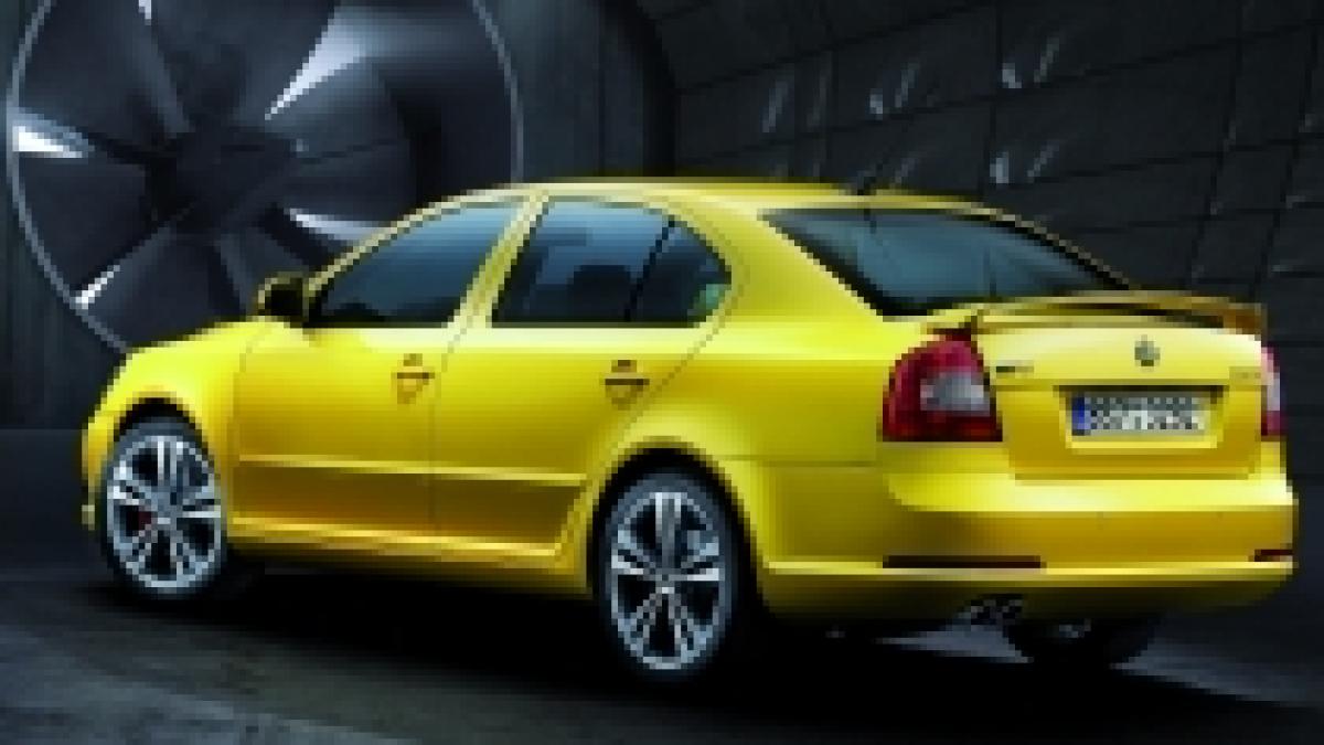 Skoda a prezentat oficial versiunile restilizate Octavia RS şi Scout (FOTO)