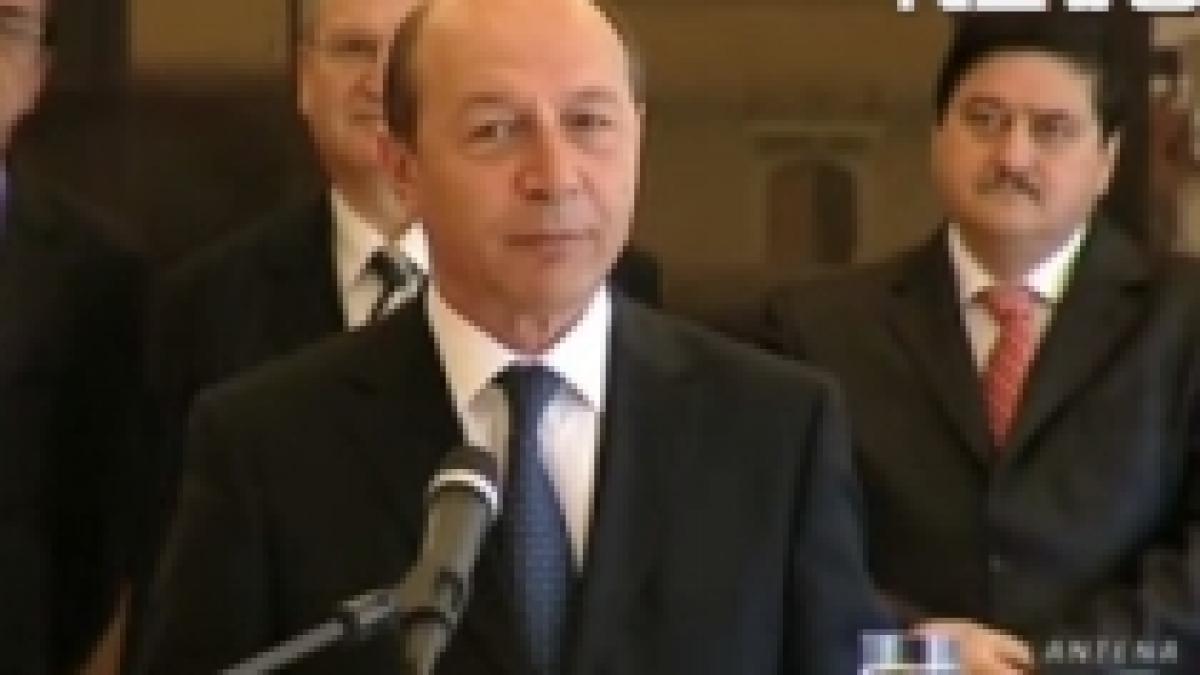 Traian Băsescu, discurs în Croaţia: Suntem corupţi, dar mai puţin ca alţii (VIDEO)