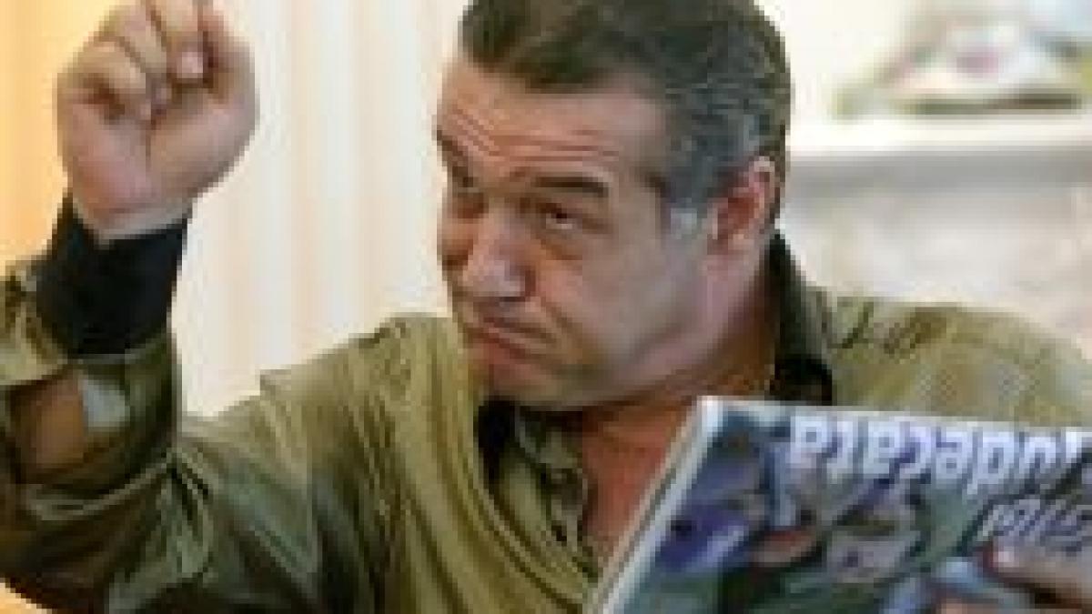 Gigi Becali: "E mai bine că a bătut Dinamo, oricum era greu să mai ajungem la titlu"

