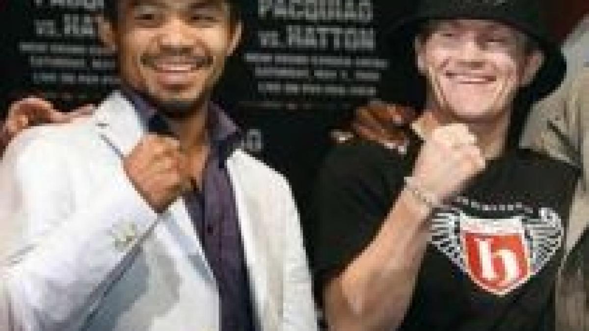 Manny Pacquiao l-a zdrobit pe Hatton (VIDEO)

