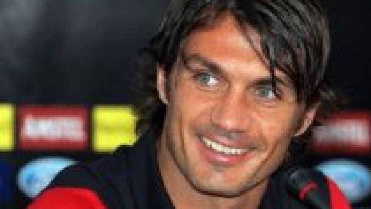 Paolo Maldini: Anul acesta este ultimul meu sezon

