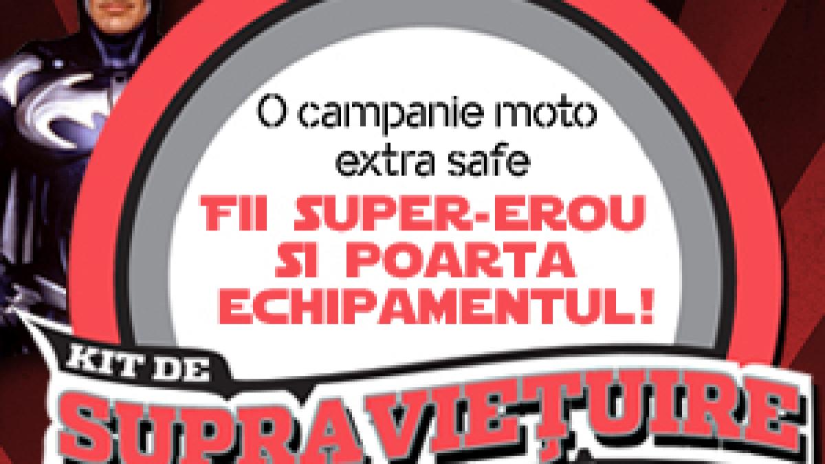 Fii super-erou şi poartă echipamentul! O campanie moto extra safe de la Top Gear