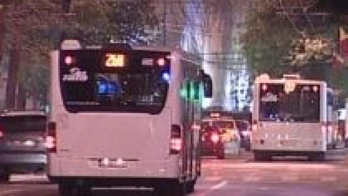 Mijloacele de transport în comun ar putea circula şi noaptea în Bucureşti