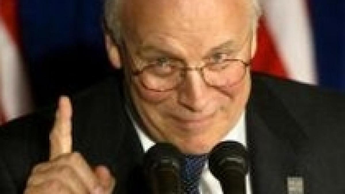 Cheney: informaţiile culese de administaţia Bush au salvat sute de mii de oameni 

