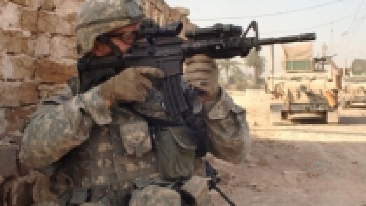 Un soldat american şi-a ucis patru camarazi într-o bază militară din Irak