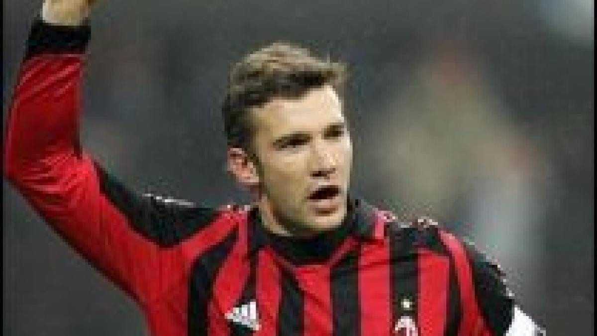 Shevchenko, rezervă de lux, vrea să îşi încheie cariera la AC Milan