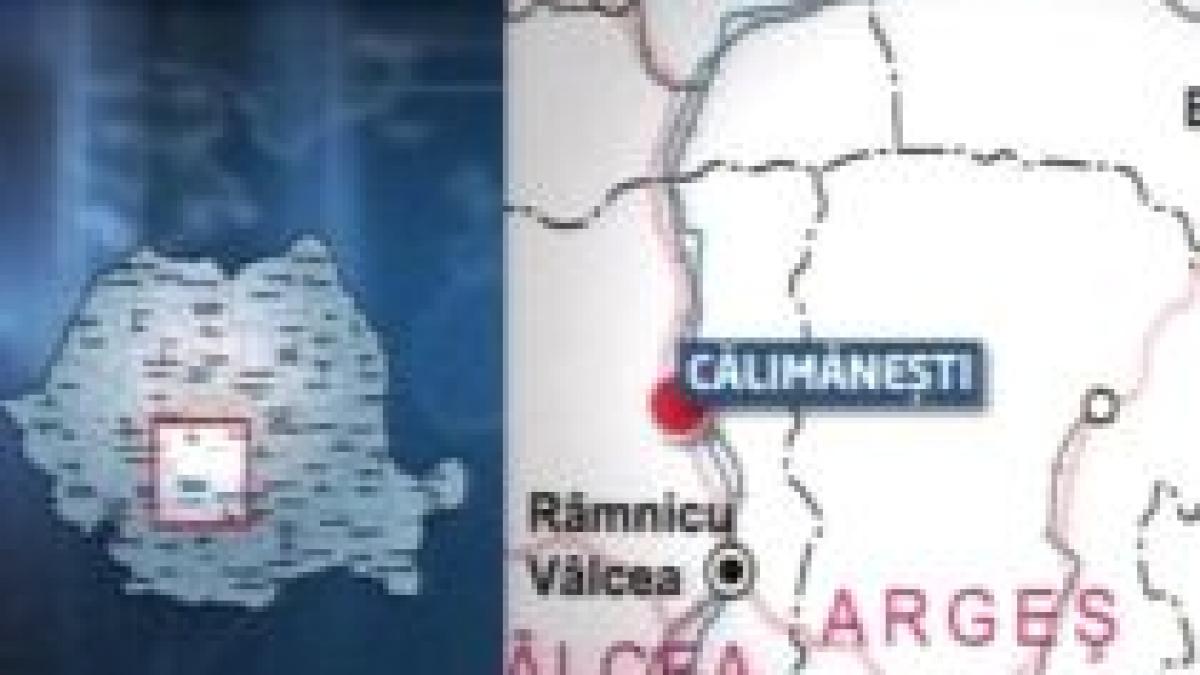 Călimăneşti. Un microbuz înamtriculat în Bulgaria a intrat sub un TIR. Patru oameni au fost răniţi