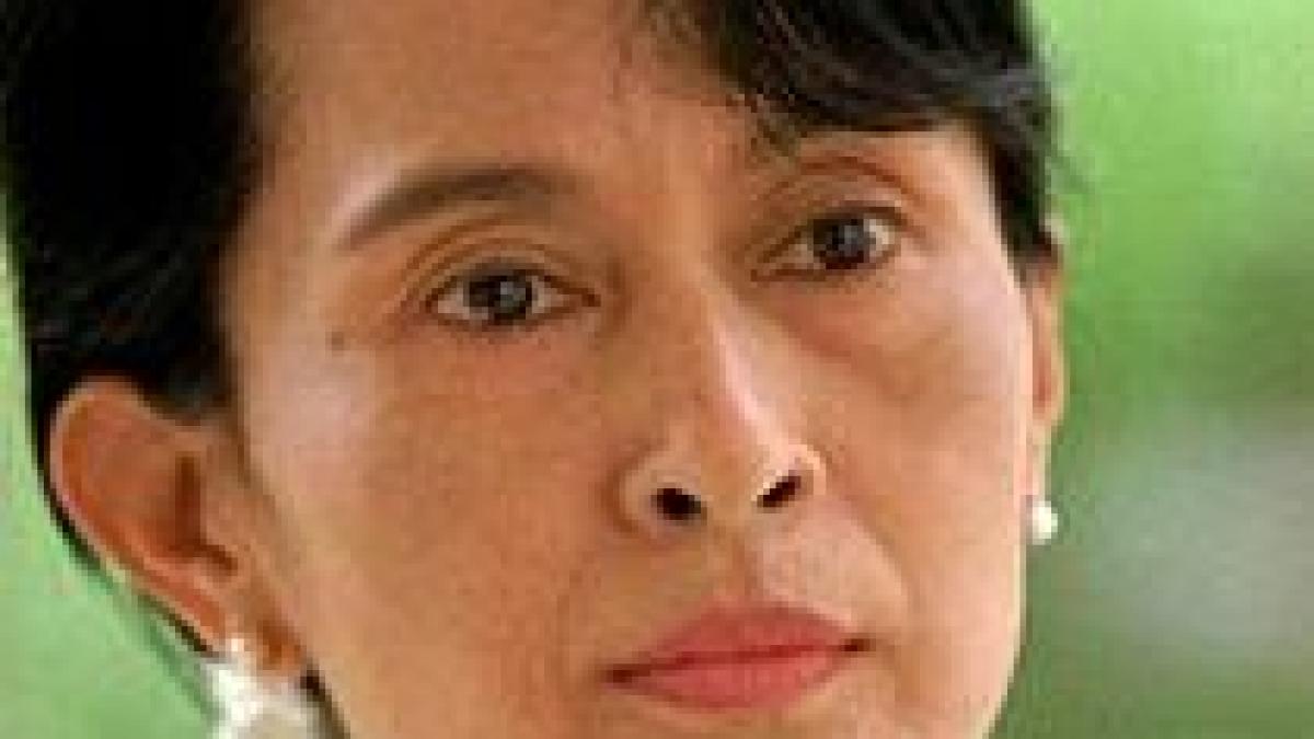 Laureata premiului Nobel pentru pace, Aung San Suu Kyi, a fost încarcerată
