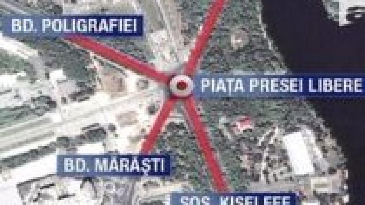 Bucureşti. Lucrările la pasajul din Piaţa Presei Libere vor începe peste două luni