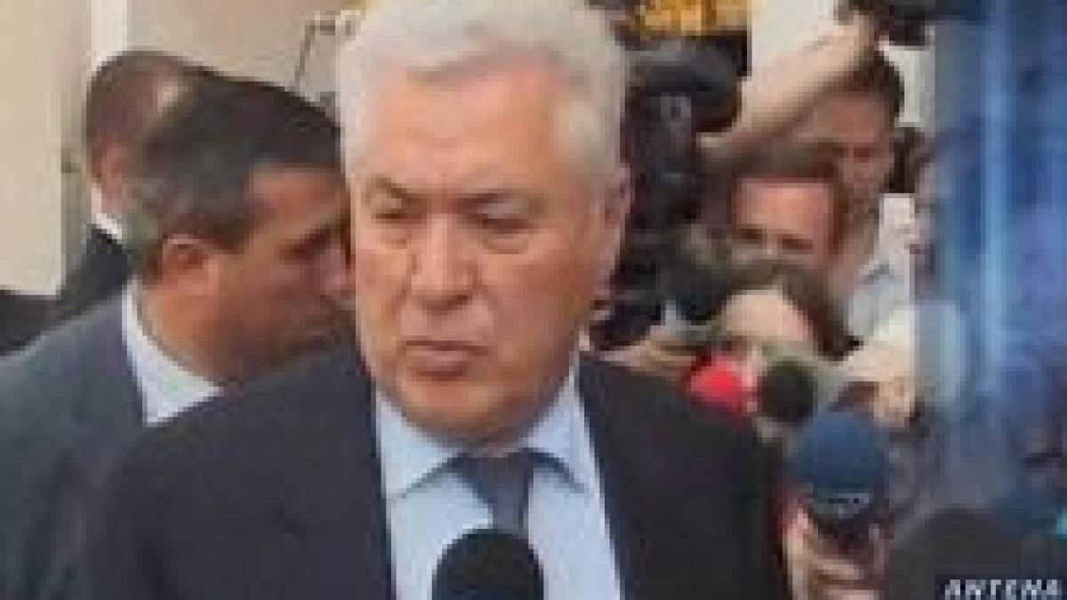 Voronin cere UE să ia măsuri împotriva României, pentru presupusa implicare în protestele de la Chişinău