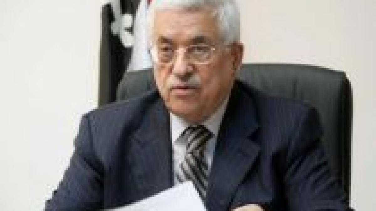 Abbas face presiuni în SUA pentru a opri coloniile israeliene

