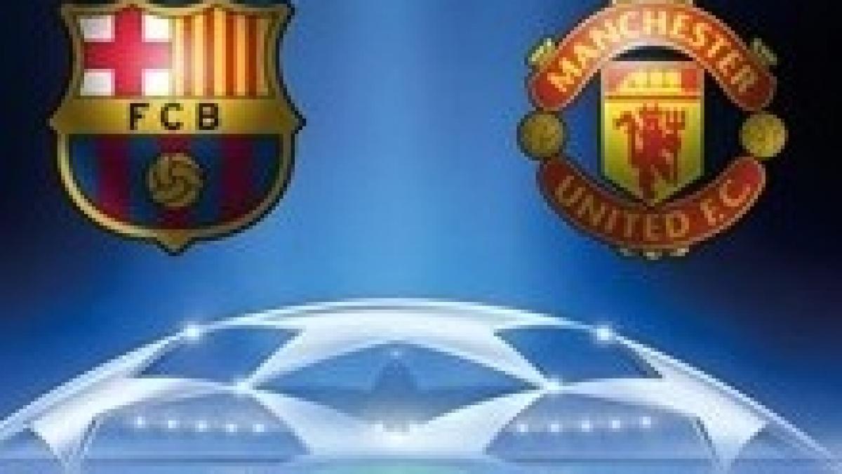 Manchester United şi FC Barcelona promit o finală fantastică la Roma