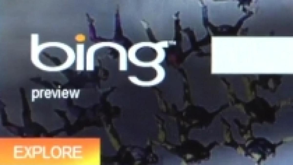 Microsoft a anunţat Bing, "motorul de decizii" care va concura cu Google (VIDEO)