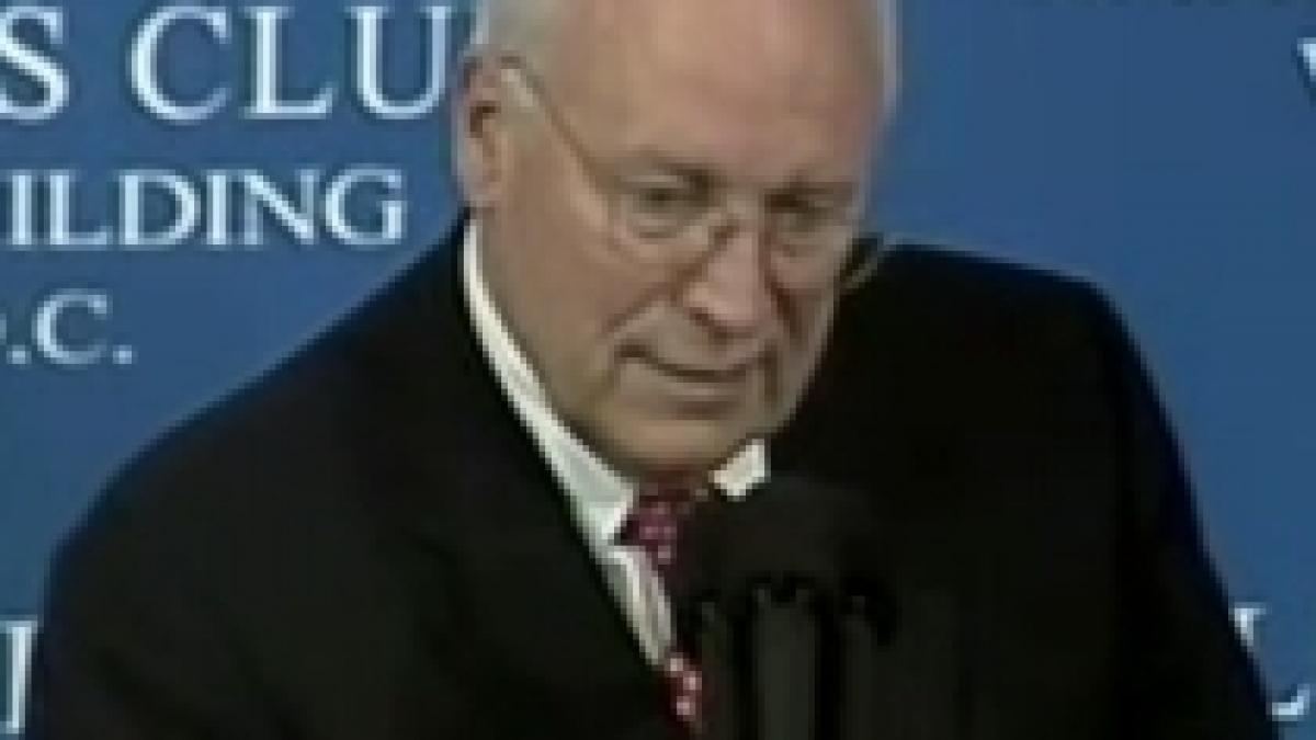 Obama sau Osama? Cheney îl confundă pe preşedintele american cu teroristul Bin Laden (VIDEO)