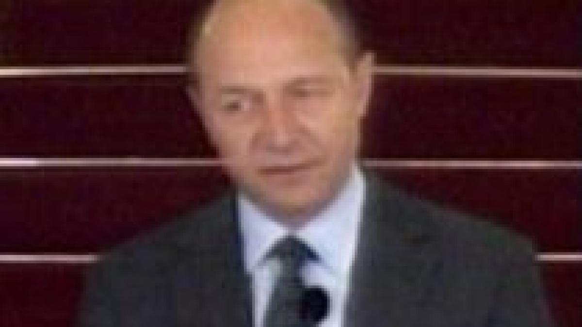 Traian Băsescu: Este timpul ca şi sistemul bancar să răspundă pozitiv acţiunilor Guvernului (VIDEO)