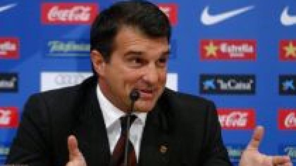 Laporta critică Real Madrid şi cere decenţă: "Barcelona nu va face transferuri excesiv de scumpe"