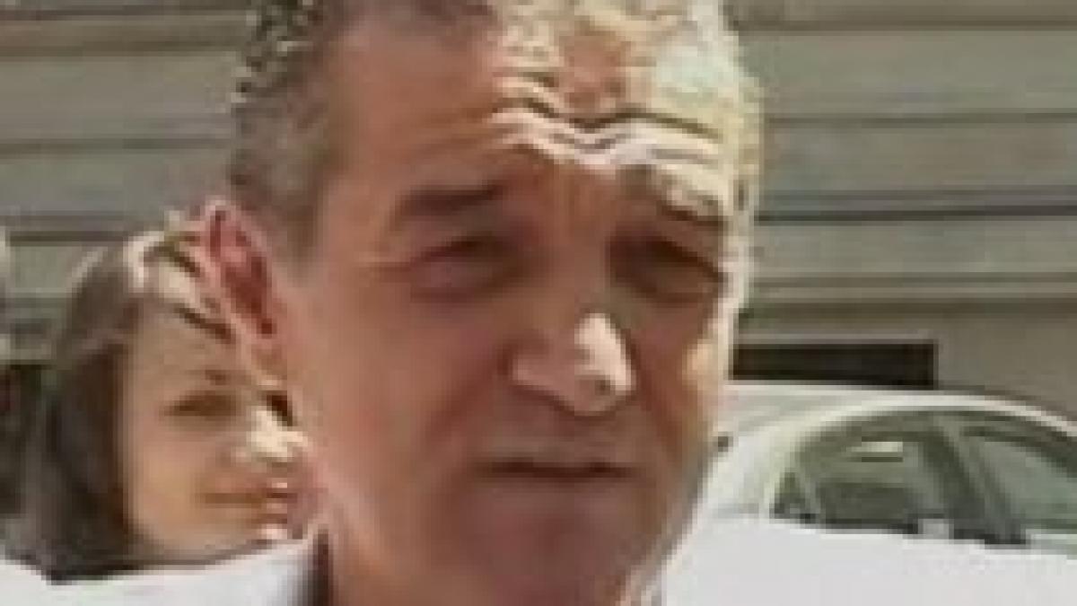 Europarlamentarul Gigi Becali nu are voie să părăsească România (VIDEO)