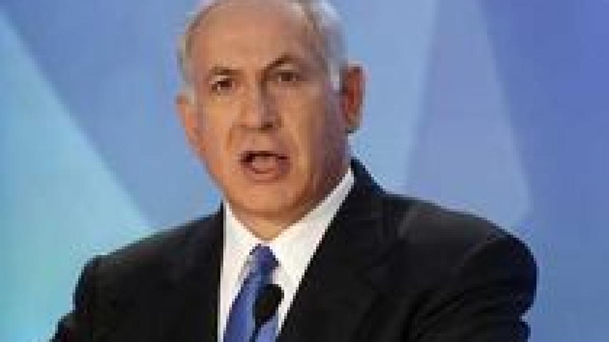 Palestinienii resping condiţiile lui Benjamin Netanyahu pentru un stat propriu
