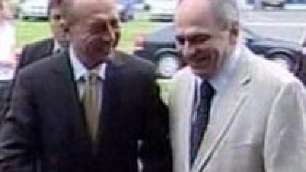 Băsescu, către Liiceanu: "Şcoala românească scoate tâmpiţi" (VIDEO)