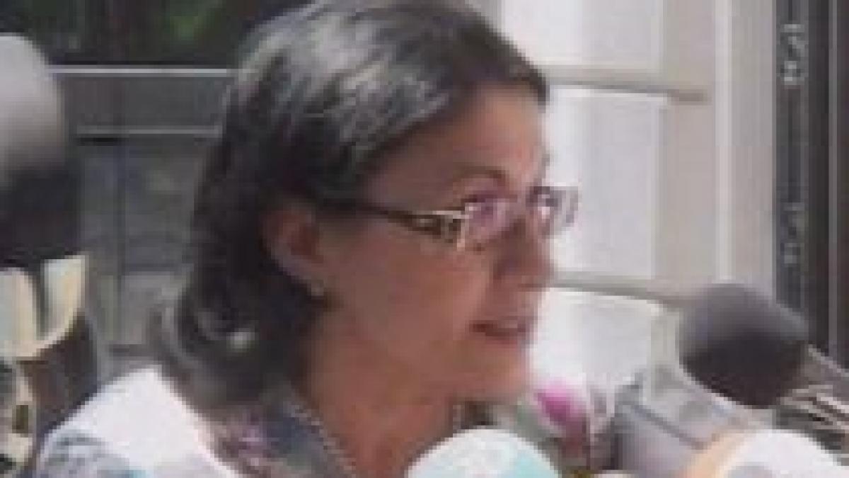 Ecaterina Andronescu: Sper ca preşedintele să fie un partener, nu un adversar al sistemului educaţional