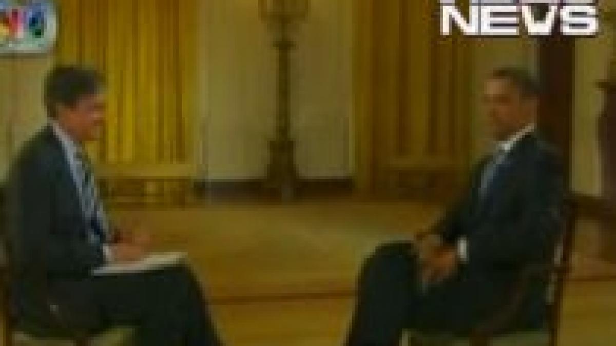 Obama şi musca, un război inegal. Preşedintele a ?doborât? o insectă, în timpul unui interviu (VIDEO)